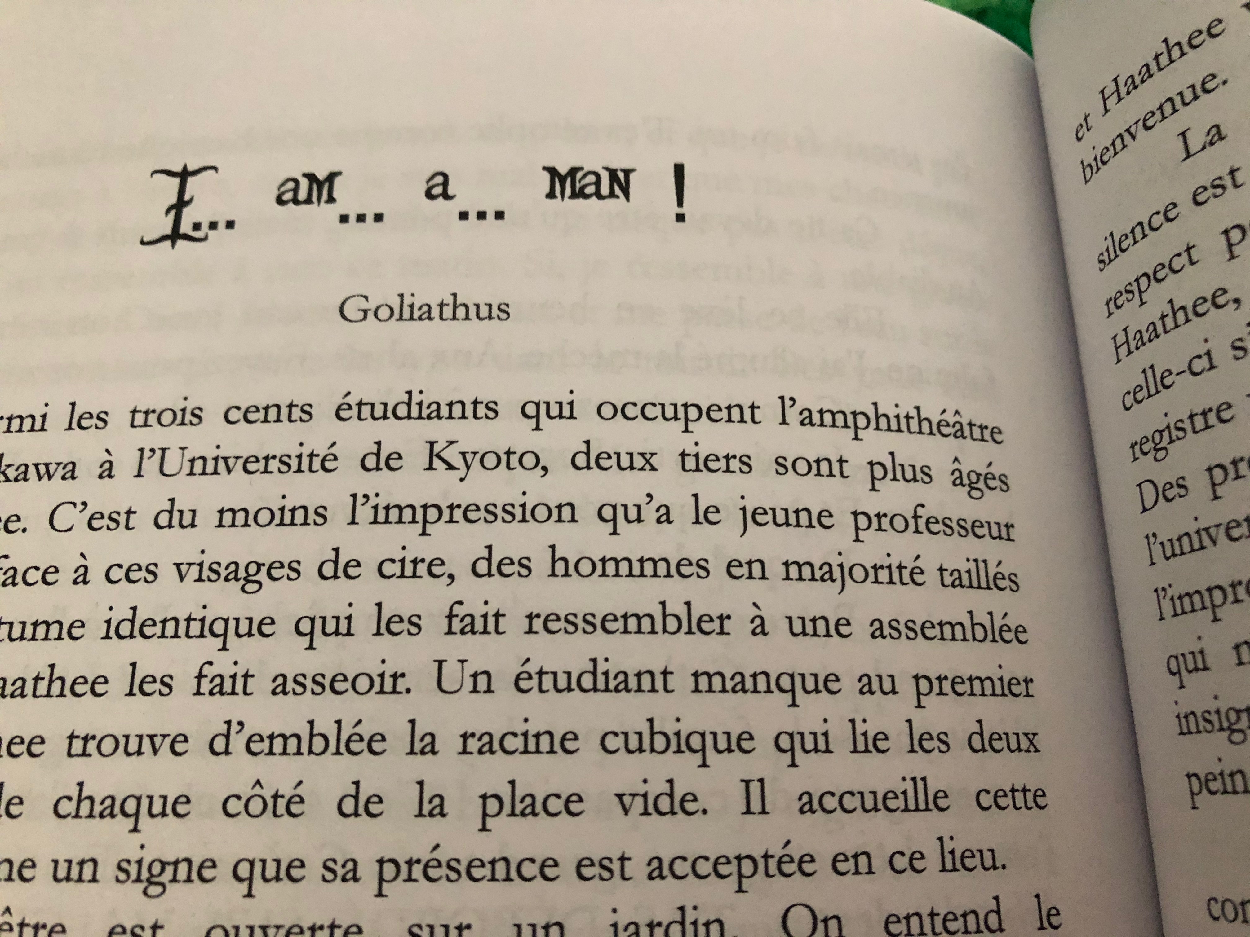 Une histoire d'éléphant...